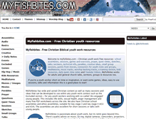 Tablet Screenshot of myfishbites.com